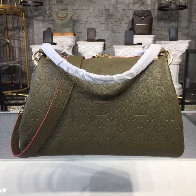 Louis Vuitton Outlet original mongram empreinte PONTHIEU PM M43721 Khaki