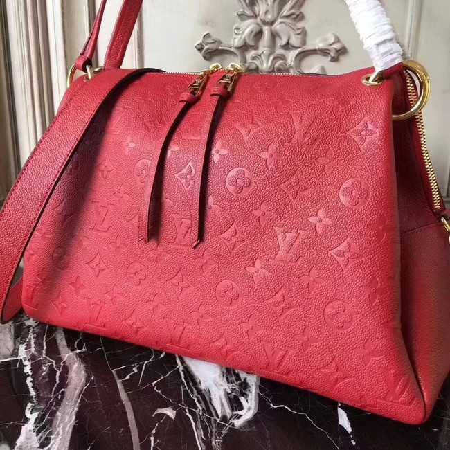 Louis Vuitton Outlet original mongram empreinte PONTHIEU PM M43721 red