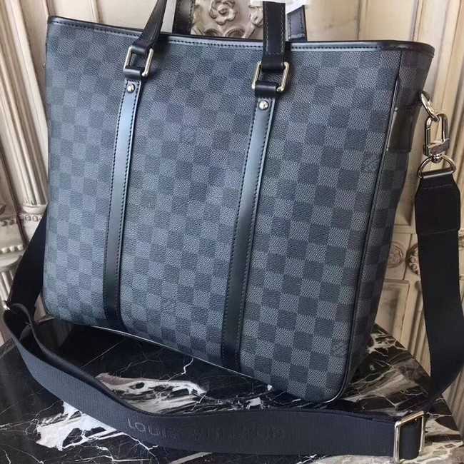 Louis Vuitton Outlet Damier Graphite coated canvas ANTON TOTE 41259