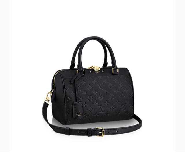 Louis Vuitton Outlet Original Monogram Empreinte SPEEDY 25 42405 black