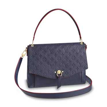 Louis Vuitton Outlet Monogram Empreinte BLANCHE M43618 Navy-blue