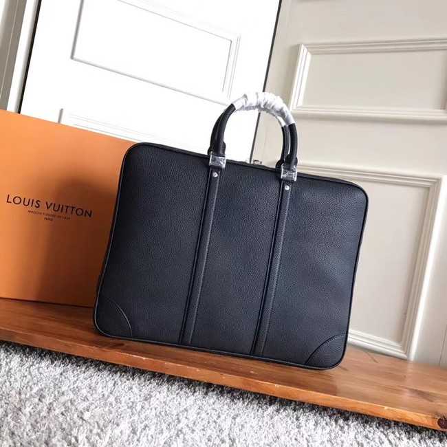 Louis Vuitton Outlet Leather briefcase M56003 black