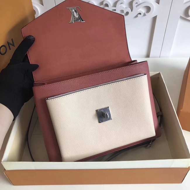 Louis Vuitton Outlet original MY LOCKME M54849 Galet&white