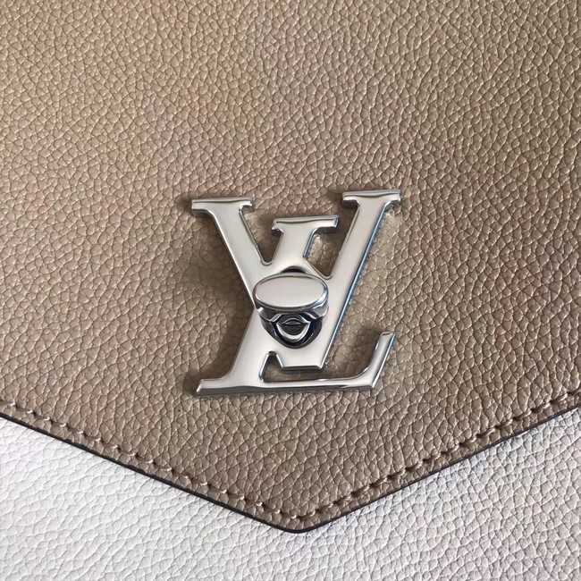 Louis Vuitton Outlet original MY LOCKME M54849 Galet&white