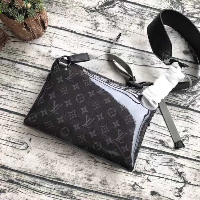 Louis Vuitton Outlet original MESSENGER PM M52218 black