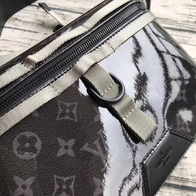 Louis Vuitton Outlet original MESSENGER PM M52218 black