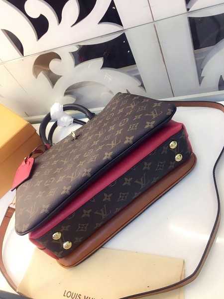 Louis Vuitton Outlet monogram canvas MILLEFEUILLE M44254 red