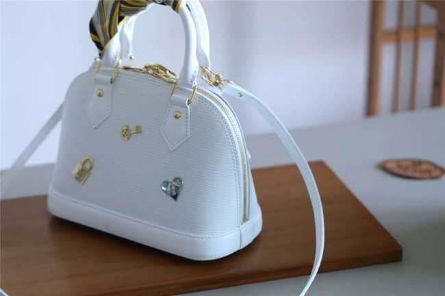 Louis Vuitton Outlet original ALMA BB M52884 white