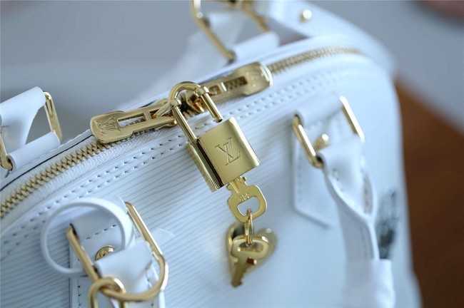 Louis Vuitton Outlet original ALMA BB M52884 white