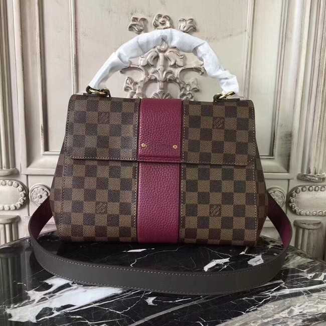 Louis Vuitton Outlet Original Damier Ebene Canvas BOND STREET M64416 Lie de Vin