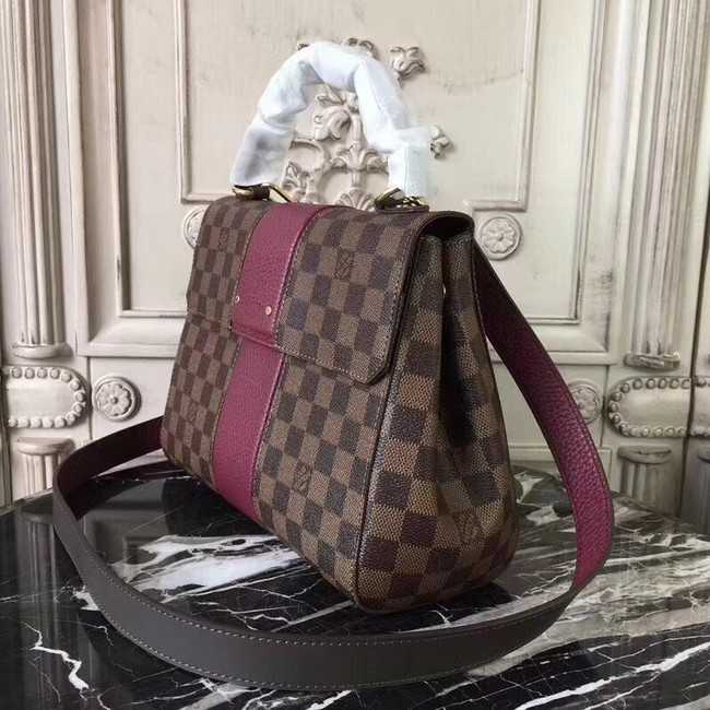 Louis Vuitton Outlet Original Damier Ebene Canvas BOND STREET M64416 Lie de Vin