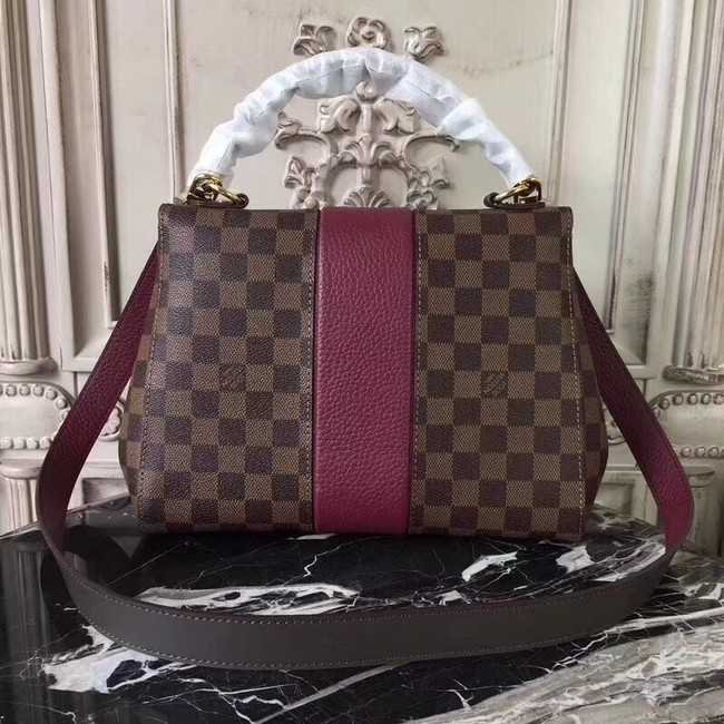 Louis Vuitton Outlet Original Damier Ebene Canvas BOND STREET M64416 Lie de Vin