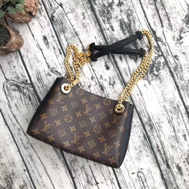 Louis Vuitton Outlet original monogram canvas SURENE BB M43775 black