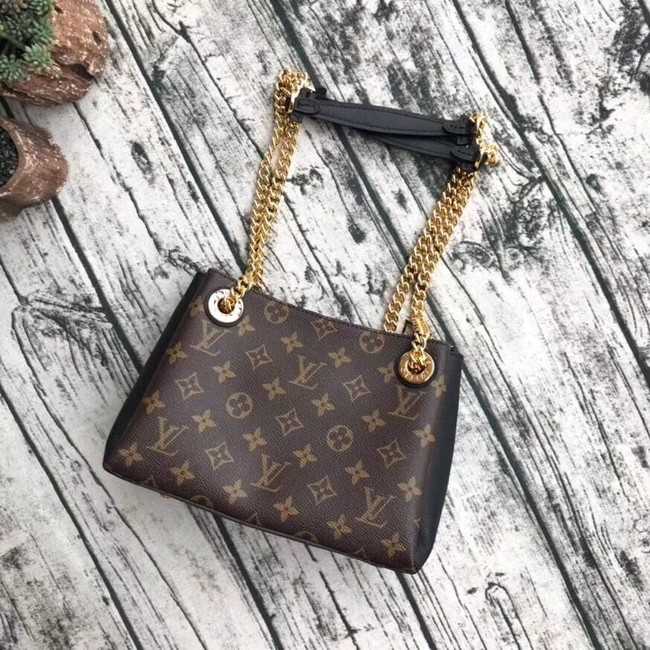 Louis Vuitton Outlet original monogram canvas SURENE BB M43775 black