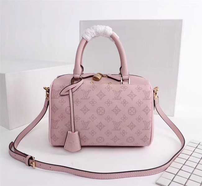 Louis Vuitton Outlet Mahina Leather SPEEDY BANDOULIERE 30 M40431 pink