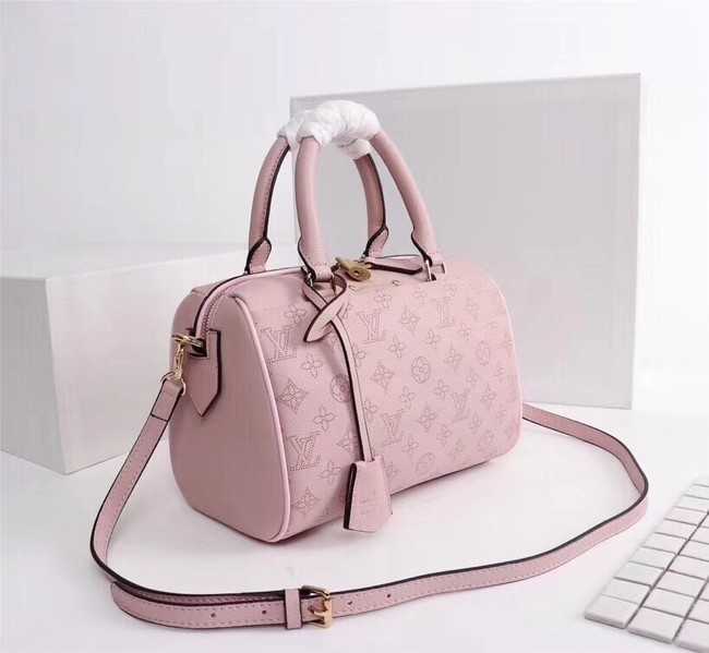 Louis Vuitton Outlet Mahina Leather SPEEDY BANDOULIERE 30 M40431 pink