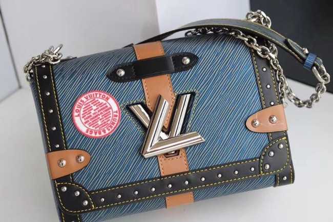 Louis Vuitton Outlet TWIST MM M50296 blue