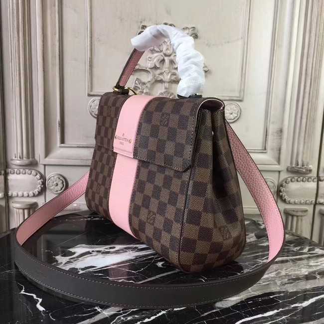 Louis Vuitton Outlet Original Damier Ebene Canvas BOND STREET M64416 pink