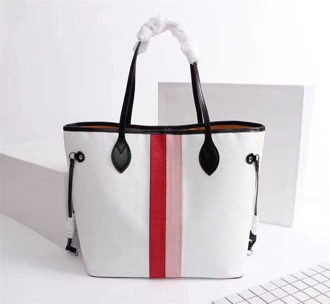 Louis Vuitton Outlet Neverfull Epi Leather MM 53763 white