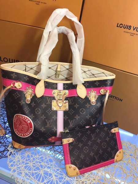 Louis Vuitton Outlet Monogram Canvas Neverfull MM M41390