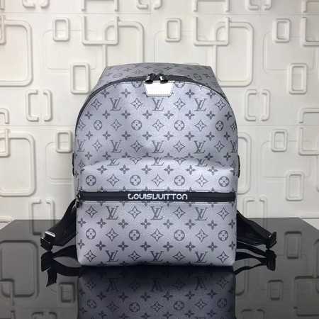 Louis Vuitton Outlet original monogram canvas apollo backpack M43849 silver