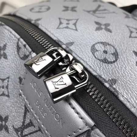 Louis Vuitton Outlet original monogram canvas apollo backpack M43849 silver