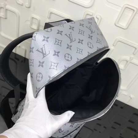 Louis Vuitton Outlet original monogram canvas apollo backpack M43849 silver