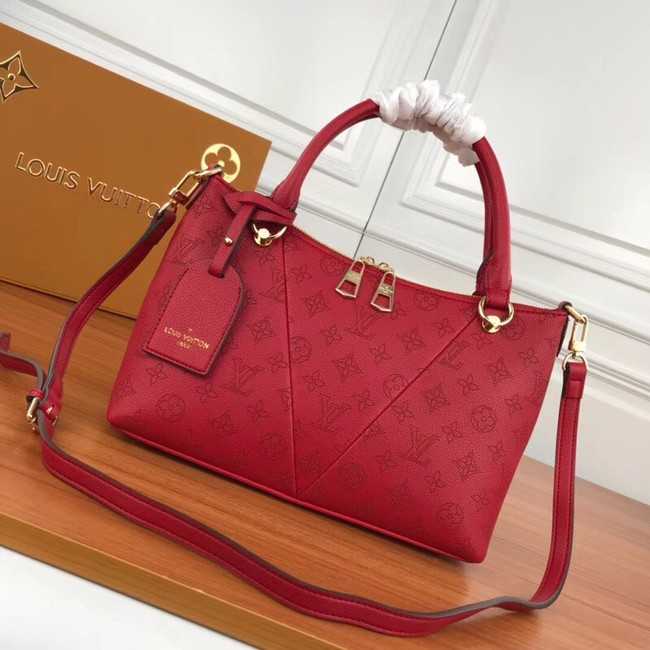 Louis Vuitton Outlet Mahina Leather m66817 red