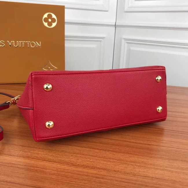 Louis Vuitton Outlet Mahina Leather m66817 red