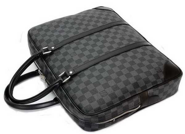 Louis Vuitton Outlet Damier Graphite Canvas Popte-Documents Voyage N41125