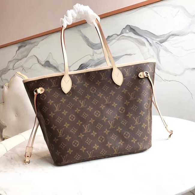 Louis Vuitton Outlet Monogram Canvas Original NEVERFULL MM M40997 red