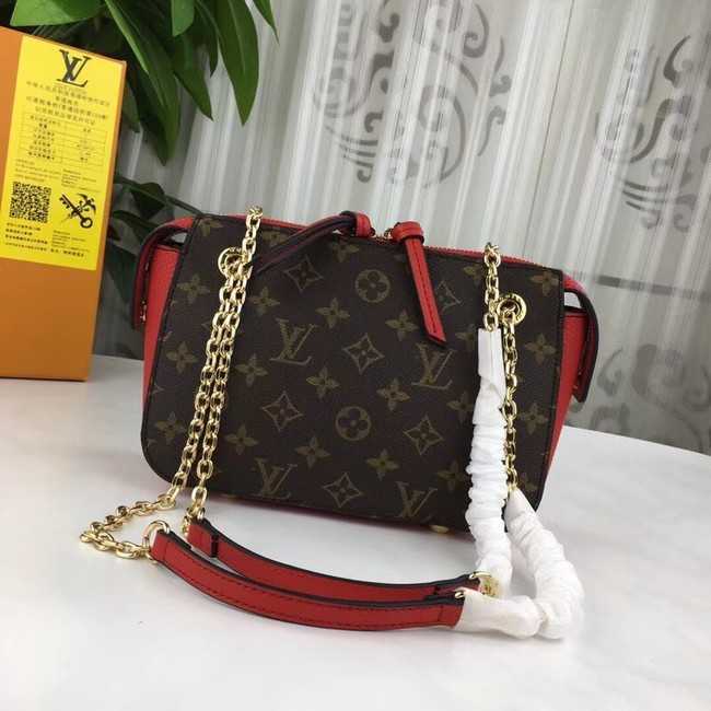 Louis Vuitton Outlet monogram canvas 45039 red