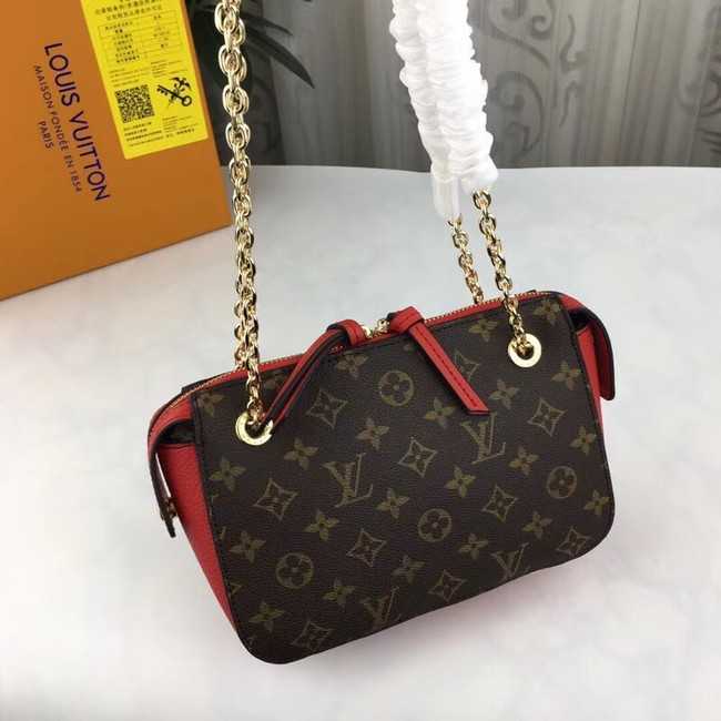 Louis Vuitton Outlet monogram canvas 45039 red