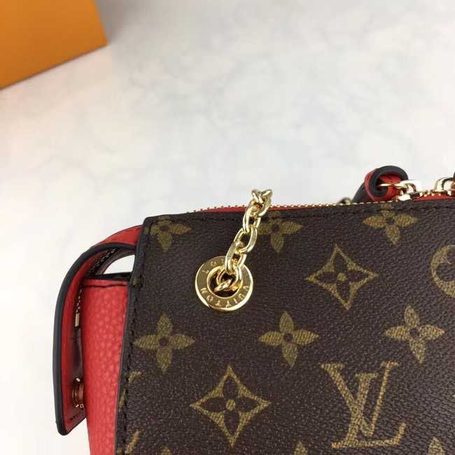 Louis Vuitton Outlet monogram canvas 45039 red