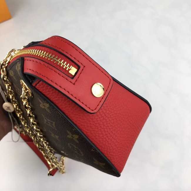 Louis Vuitton Outlet monogram canvas 45039 red