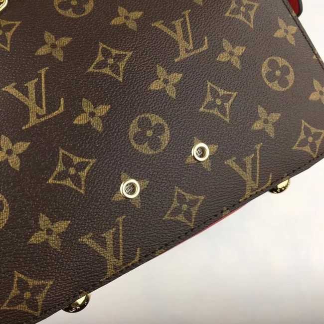 Louis Vuitton Outlet monogram canvas 45039 red