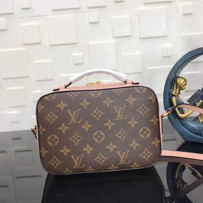 Louis Vuitton Outlet Monogram Canvas original Leather SAINTINGE N40154 pink