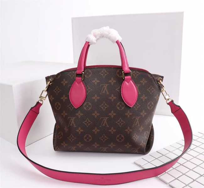 Louis Vuitton Outlet Monogram Canvas FLOWER ZIPPED TOTE BB M44350 rose