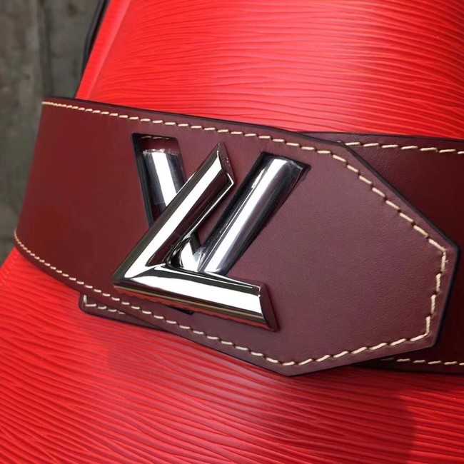 Louis Vuitton Outlet original Epi leather TWIST BUCKET M52803 red