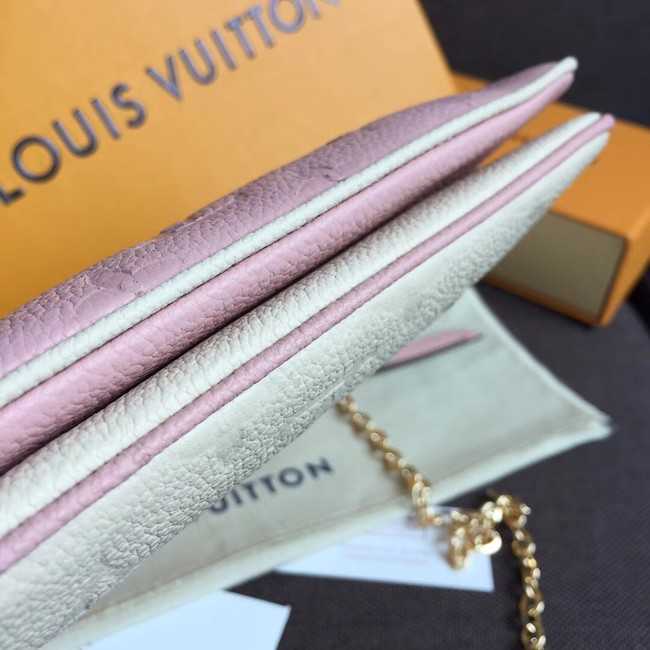 Louis Vuitton Outlet POCHETTE DOUBLE ZIP M63919 white