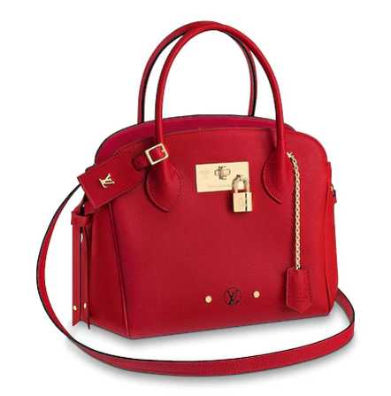 Louis Vuitton Outlet Veau Nuage Leather Milla MILLA PM M54347 red