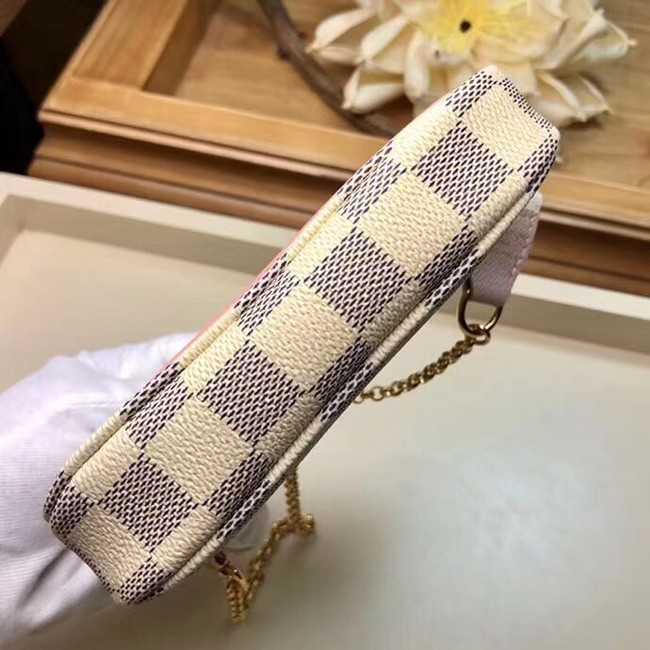 Louis Vuitton Outlet Damier Azur MINI POCHETTE ACCESSOIRES M58009