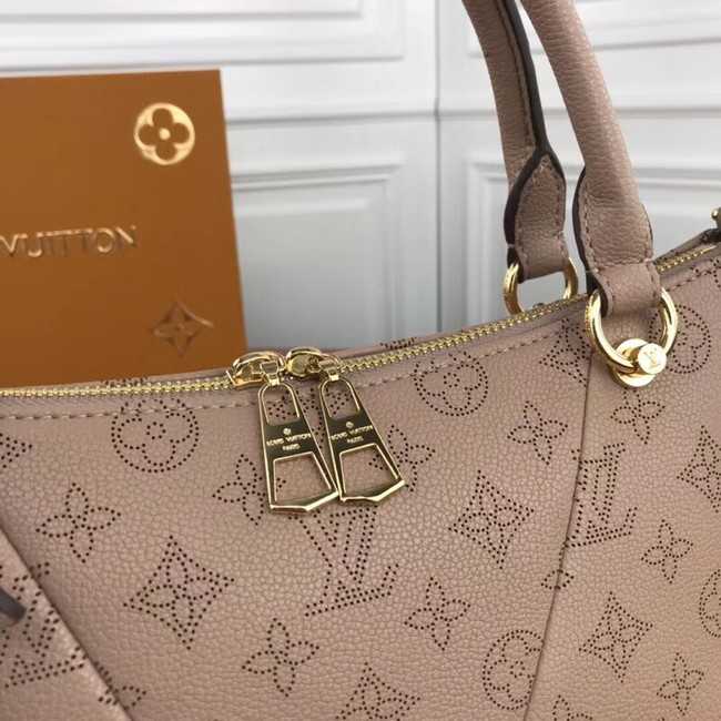 Louis Vuitton Outlet Mahina Leather m66817 apricot