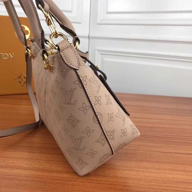 Louis Vuitton Outlet Mahina Leather m66817 apricot