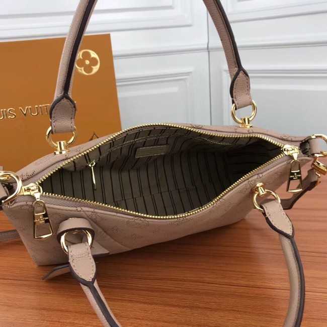 Louis Vuitton Outlet Mahina Leather m66817 apricot