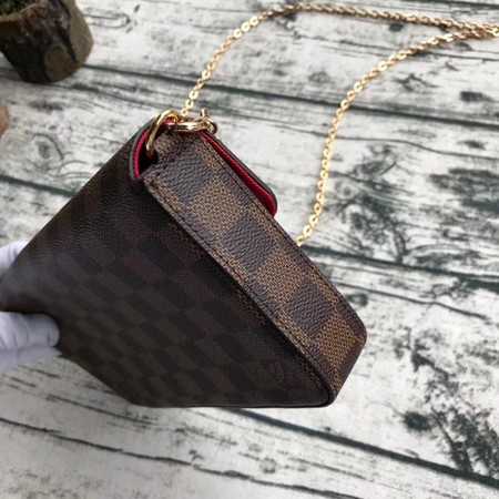 Louis Vuitton Outlet original Damier Canvas pochette felicie M61276