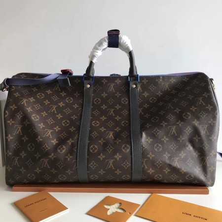 Louis Vuitton Outlet Monogram Canvas Keepall 50CM with Shoulder Strap 43817