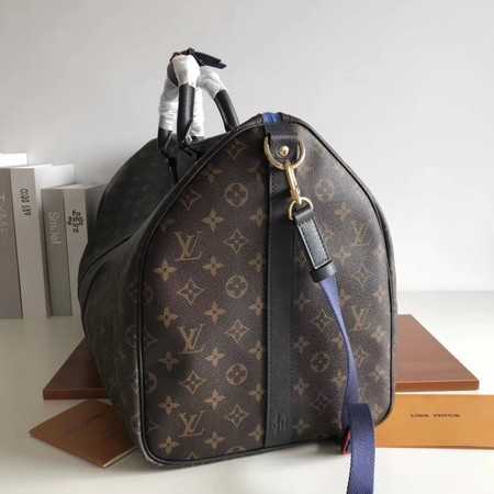 Louis Vuitton Outlet Monogram Canvas Keepall 50CM with Shoulder Strap 43817