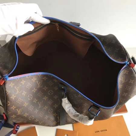 Louis Vuitton Outlet Monogram Canvas Keepall 50CM with Shoulder Strap 43817