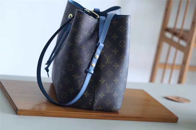 Louis Vuitton Outlet Monogram Canvas Original NEONOE M43569 blue